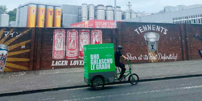 Greencity trials electric trike deliveries