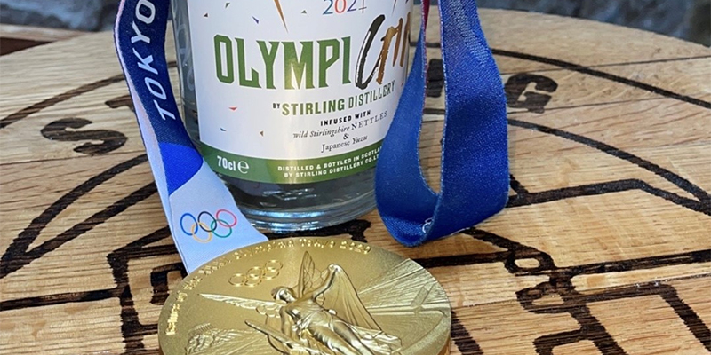 Stirling ‘OlympiGIN’ strikes gold