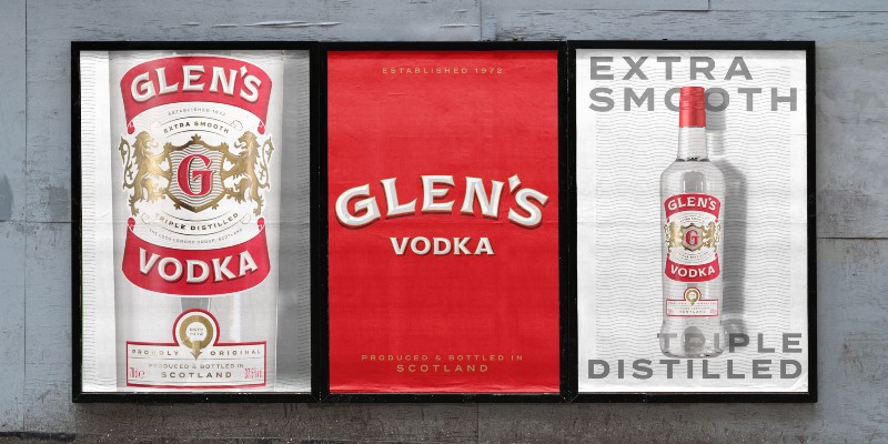 You are currently viewing Glen’s vodka reveals brand identity refresh