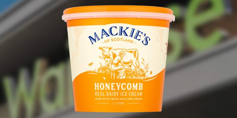Mackie's Honeycomb ice cream