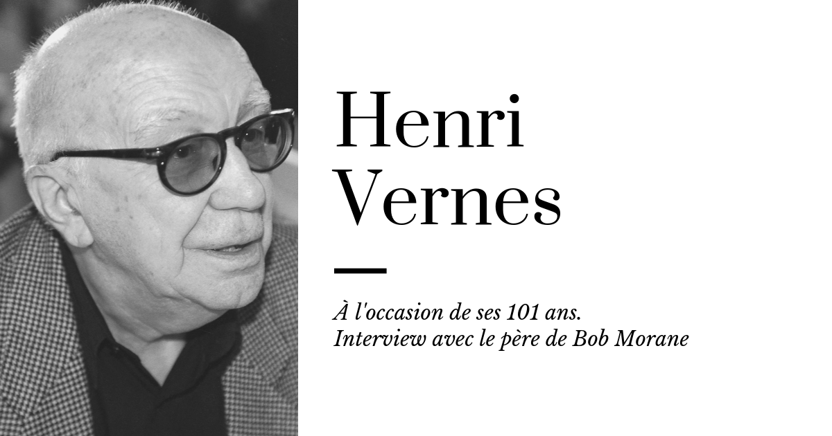 Lire la suite à propos de l’article Entretien avec Henri Vernes  : Le père de Bob Morane.