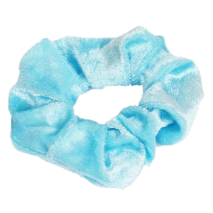 Blue scrunchie deals