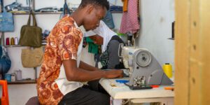 Sustainable venture creation in Ghana – Upcycling waste into new products.