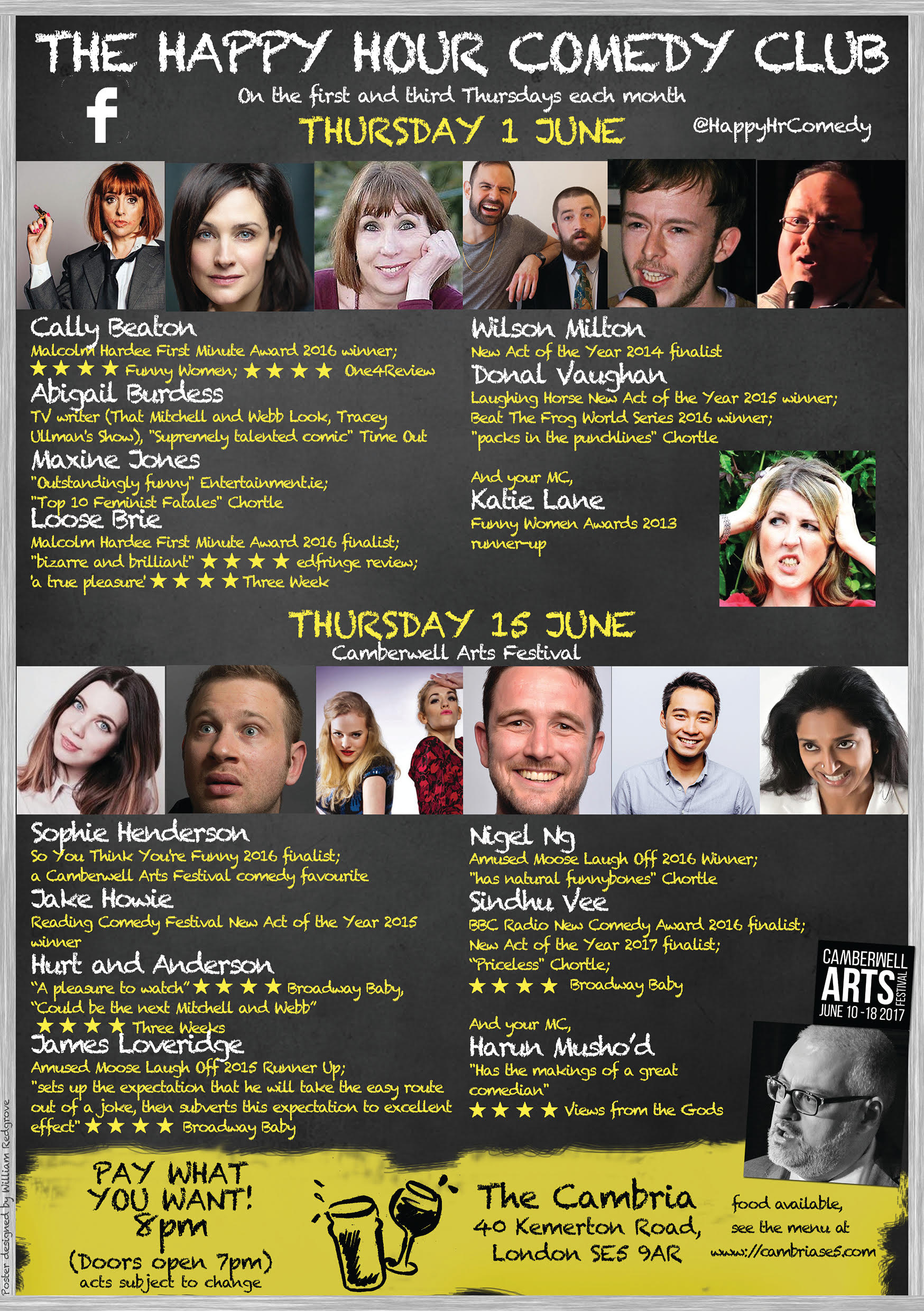 Free Comedy in Camberwell | Live Laugh Love LIVE