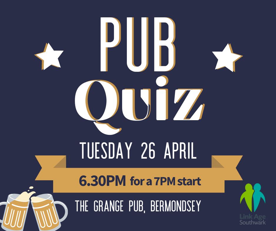 Charity Pub Quiz @ The Grange, Bermondsey