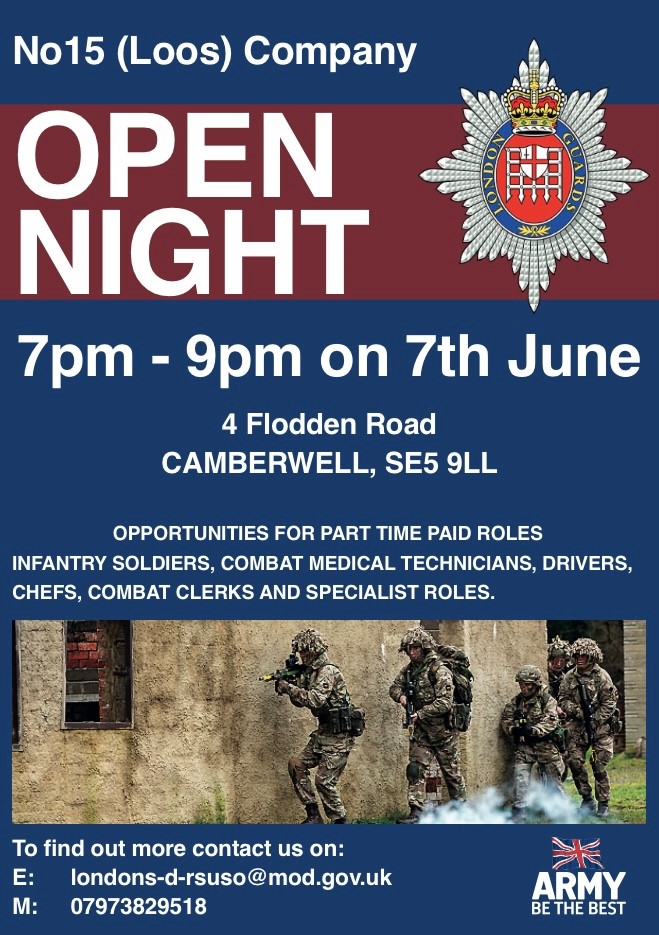 Army reserve Open Night