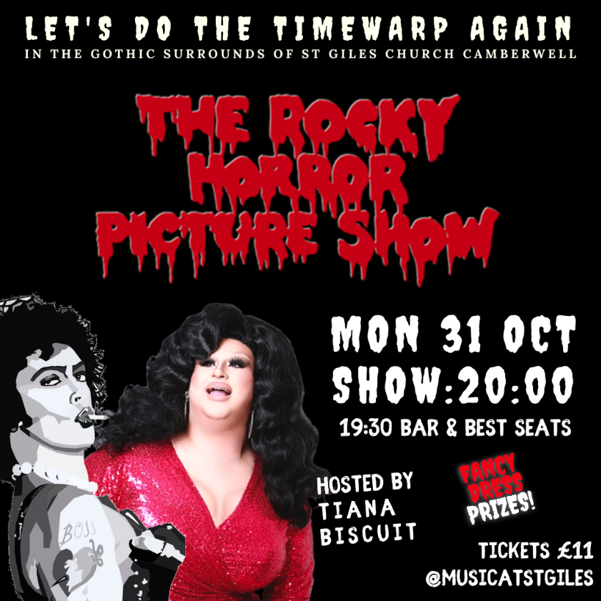 SING-A-LONG FANCY DRESS HALLOWEEN ROCKY HORROR PICTURE SHOW - with your host Tiana Biscuit