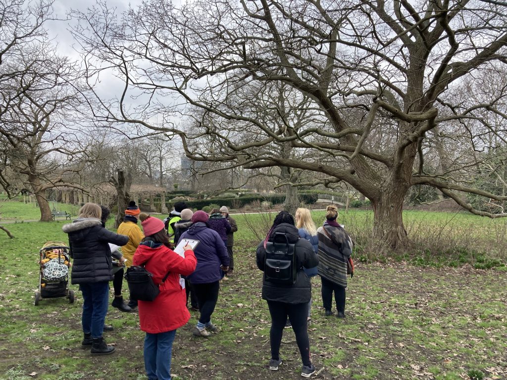 Ruskin Park Tree Walk & Draw 