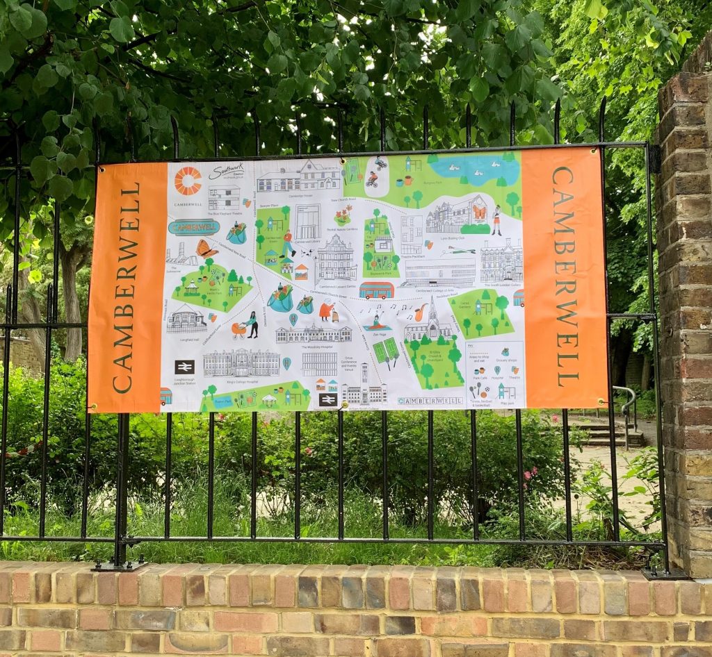 Camberwell map on display