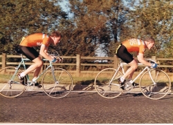 Malc (R) & Nick Hanson Calder 10m 2UP 1985