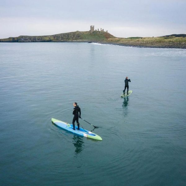 Paddleboarding in Northumberland