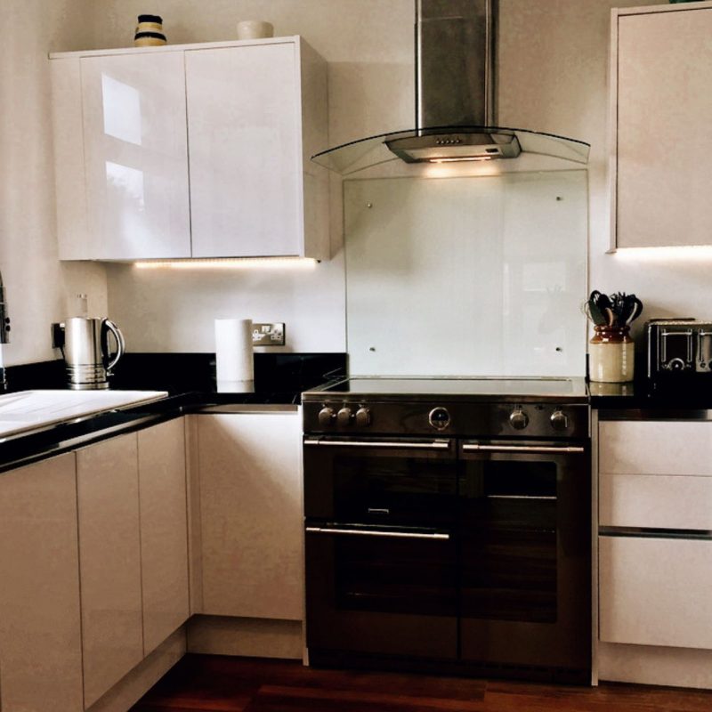 Kitchen in Northumberland holiday cottage