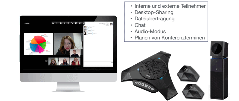 Wildix ubiconf Videokonferenz