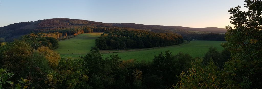 Viewpoint in Stoumont, Belgium