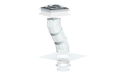 Le puit de lumière pour toit plat