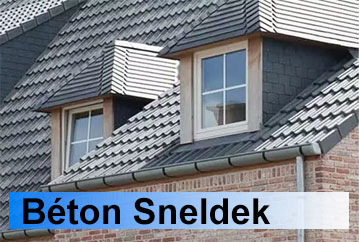 Toitures en tuiles construction réparation en beton sneldek