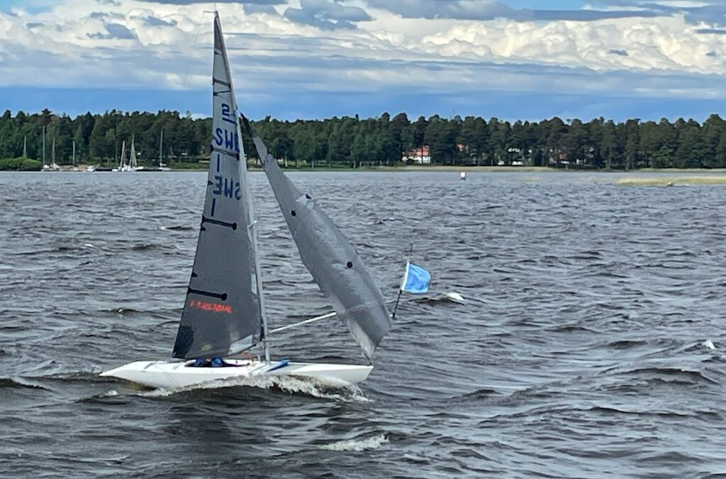 Rankingsegling för 2.4mR seglas nu i helgen. Fia Fjelddahl segrare i regattan