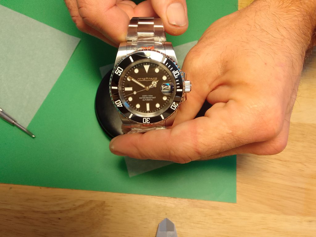 Pre-Built Homage Watch Cases: custom diver homage seikomodder.com