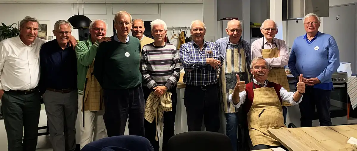 senver kookclub voor mannen