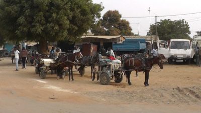 Stadt Mbour eindrücke