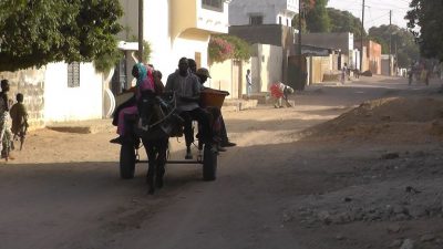 Stadt Mbour eindrücke