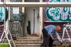 Hus flytter fra Vesterbro til Rungsted. Foto: Lise Peltola