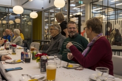 Så er der frokost. Foto: Lise Peltola