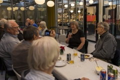 Så er der frokost. Foto: Lise Peltola