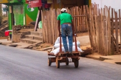 Lokalt transportmiddel. Madagascar. Foto: Lise Peltola