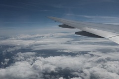 Foto: Bo Jensen, skyer med flyvinge