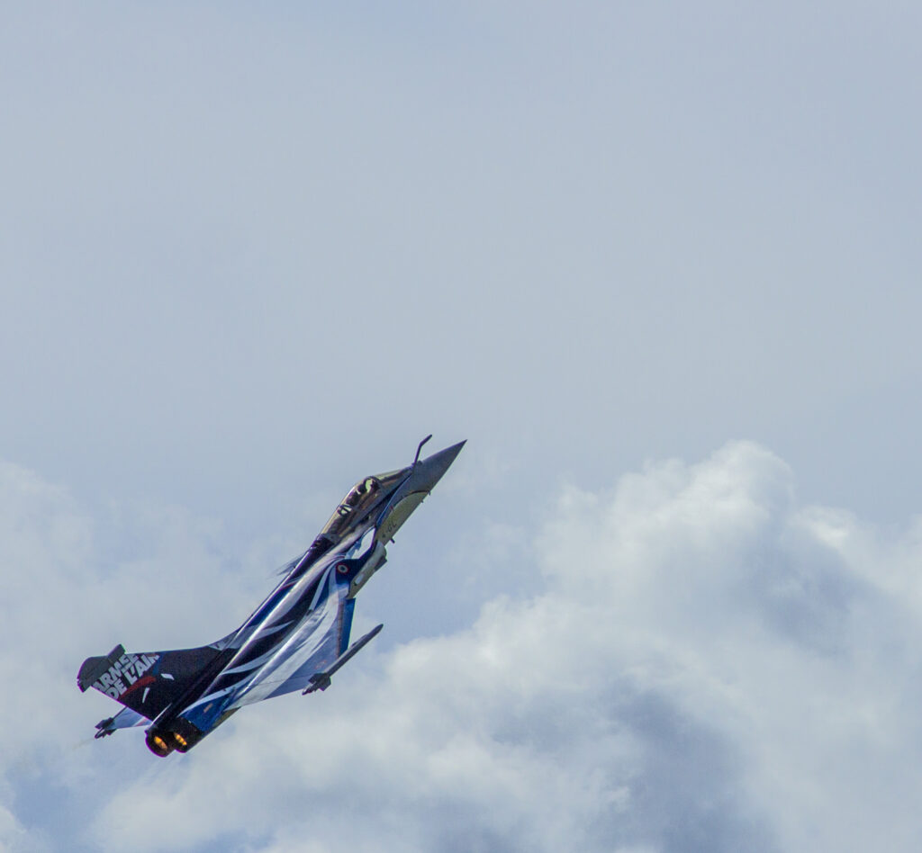 "Rising Falcon" - fra Roskilde Airshow. Foto: Lars Laursen.