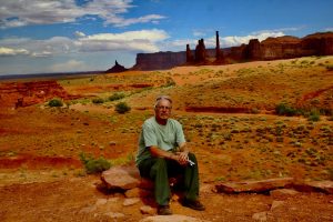 Mig selv i Monument Valley i juli 2007. dette enestående landskab er en berømt filmkulisse