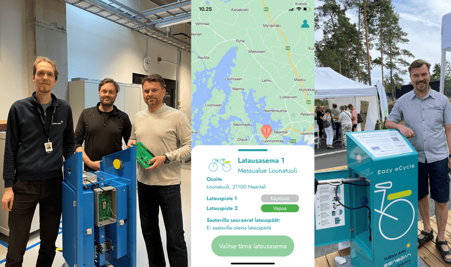Read more about the article Pilviyhteys ja mobiilisovellus sähköpyörän latausasemaan