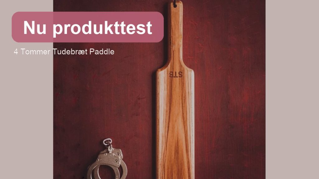 Ny 4 Tommer Tudebræt Paddle test og anmeldelse på Sensuelle