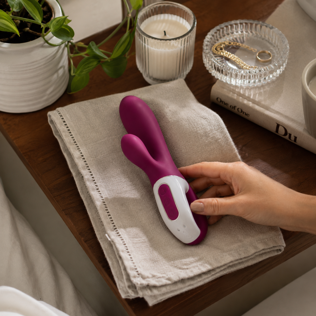 Test af: Satisfyer Hot Spot Vibrator med Varme. Læs anmeldelsen på Sensuelle.dk