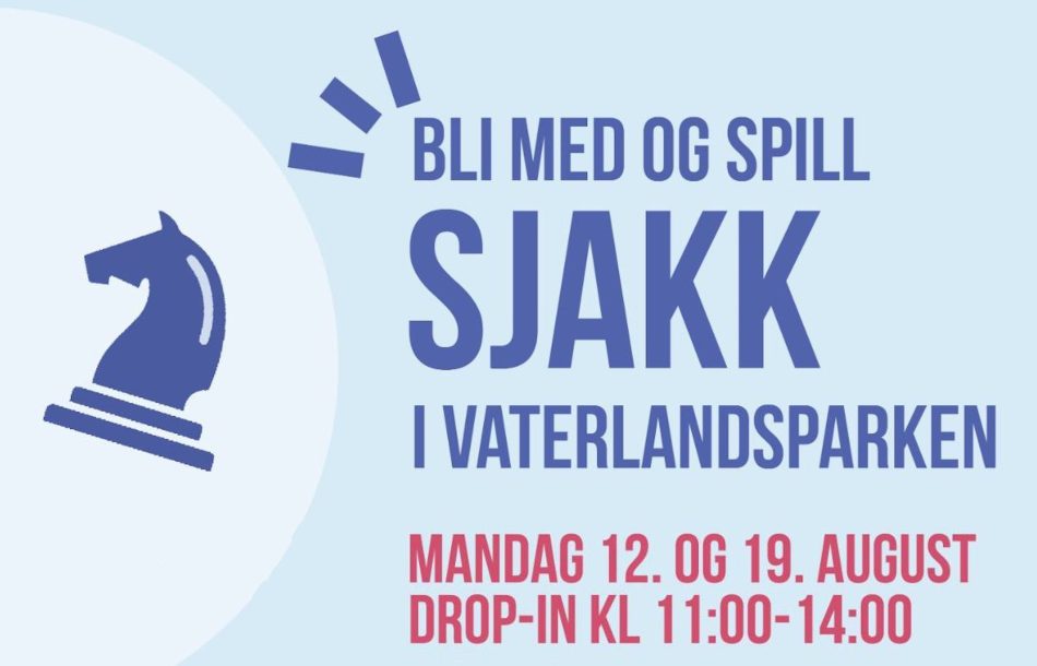 Gratis sjakk i Vaterlandsparken