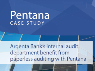 Argenta Bank’s internal audit department benefit from auditing with Pentana