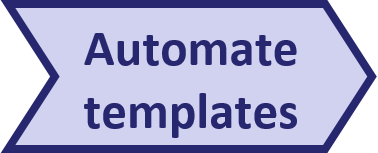 Pentana implementation approach - Automate templates