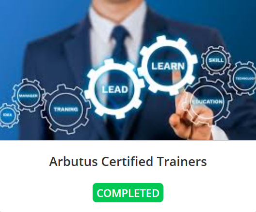 Alain Rousseau - Sepia Solutions completed this Certified Trainers track February 2020.