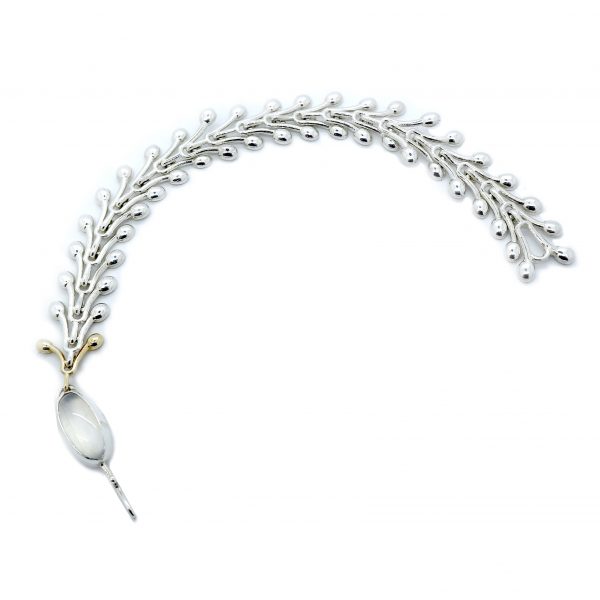 Serena Fox jewellery designer Sea Pod Bracelet with Moonstone