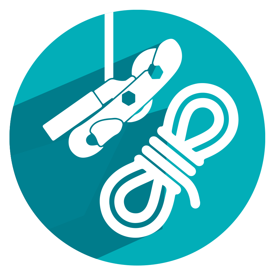 Rope access icon