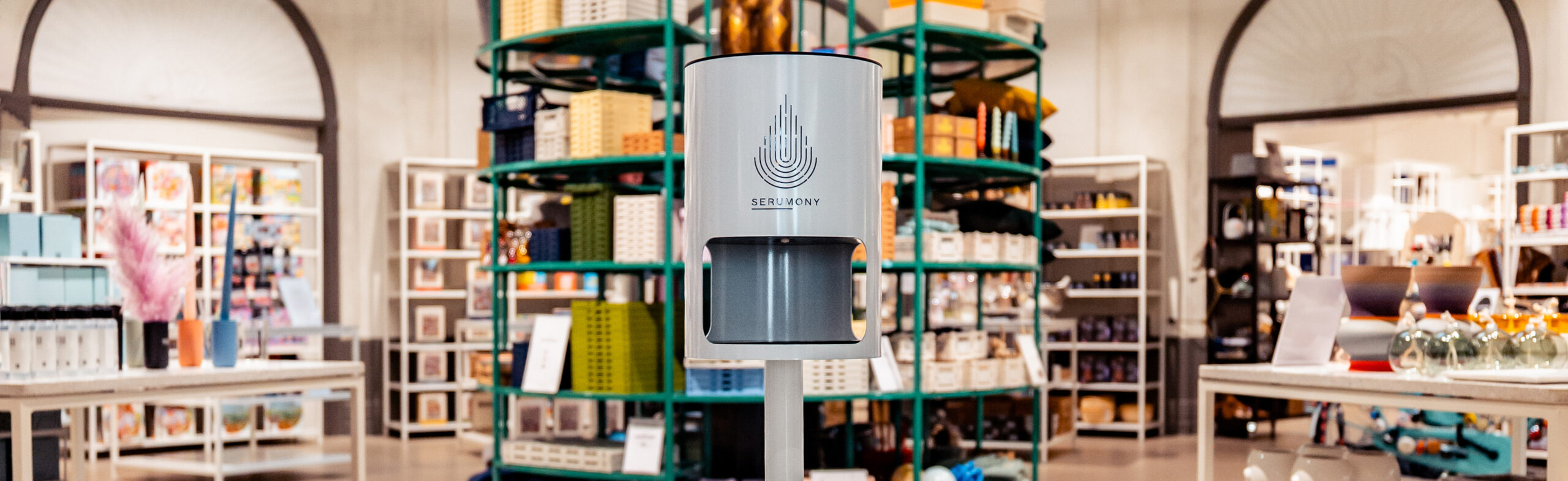 Serumony dispenser håndsprit