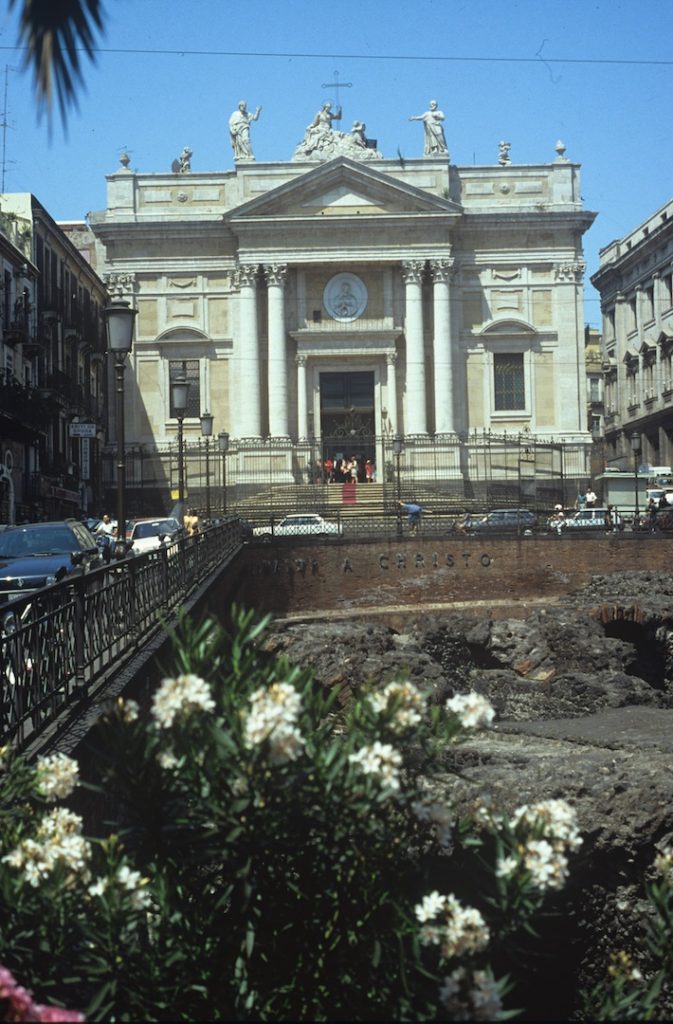 Det romerske amfiteater i Catania