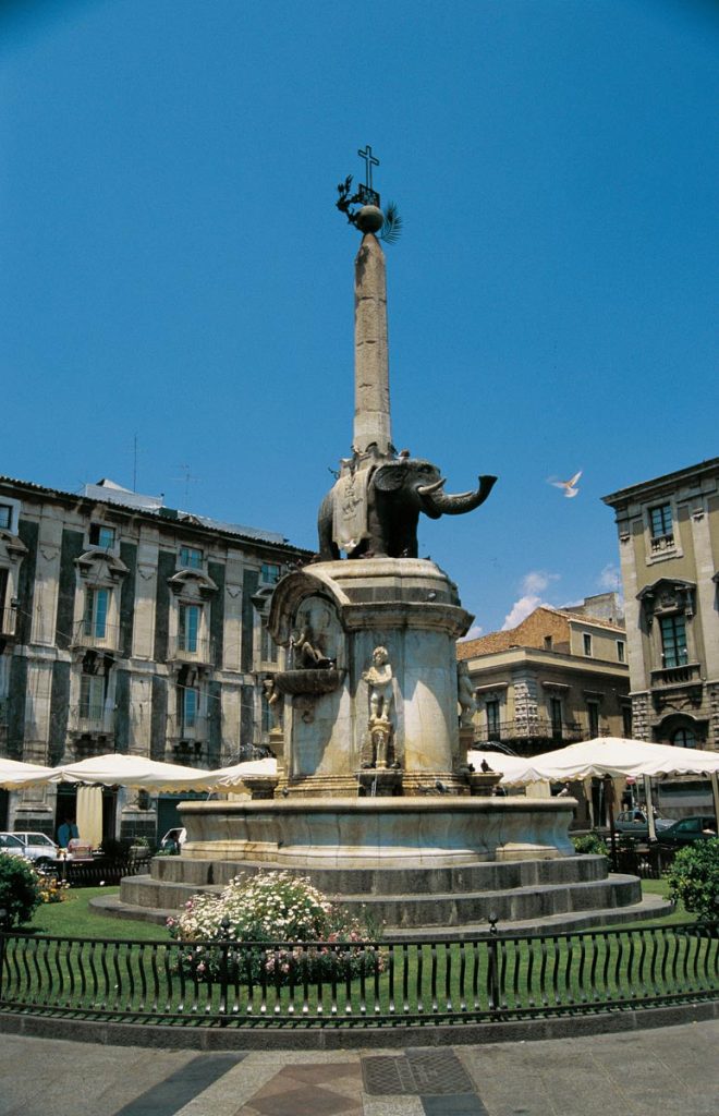 Elefant fontænen i Catania
