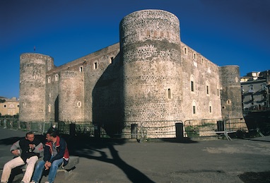 Ursino slottet i Catania