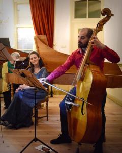 Performing Stradella with Lauren Armishaw and Carolien Eijkelboom