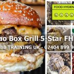 SFBB Training UK, Ciao BOX Grill, Ciao Pizza, Food Hygien rating