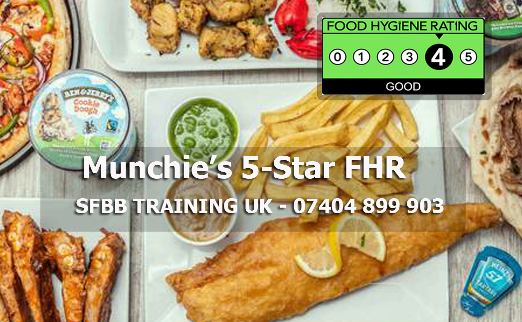 SFBB Training uk, Food safety training, Munchies hayes