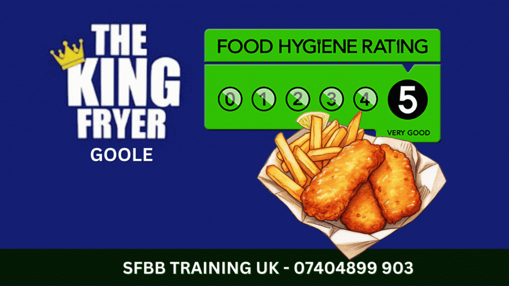 James Morris ESL Instructor Achieves 5 Star Rating King Fryer Goole