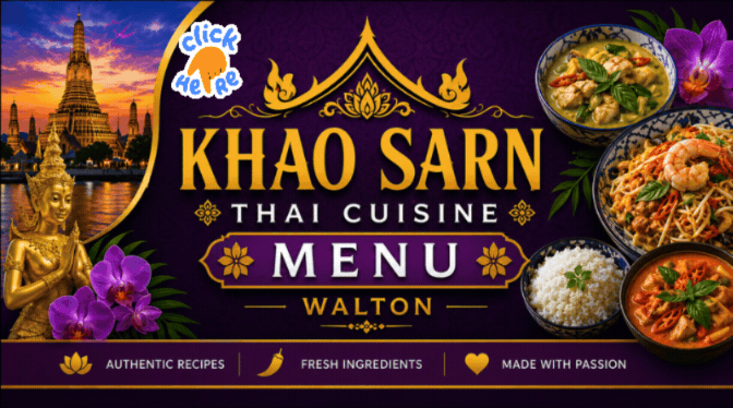 Khao Sarn Thai Restaurant, Walton on Thames, Allergens, SFBB training UK